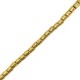 Hematite Perlen Tube 1.5mm Gold